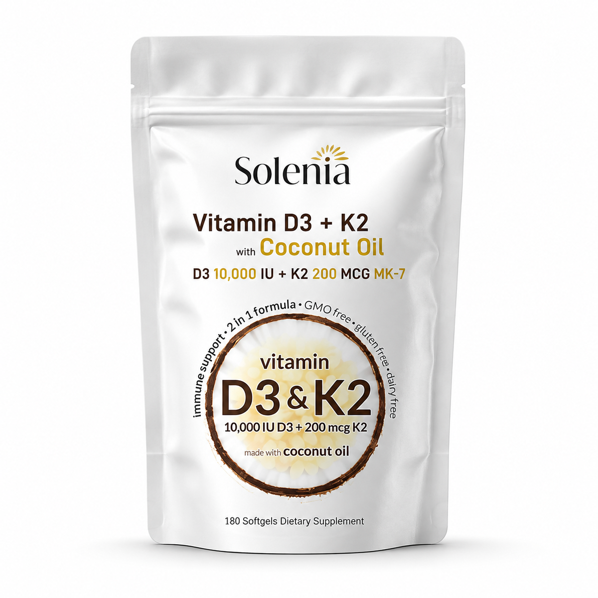 Vitamin D3 + K2