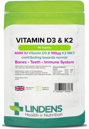 Vitamin D3 + K2
